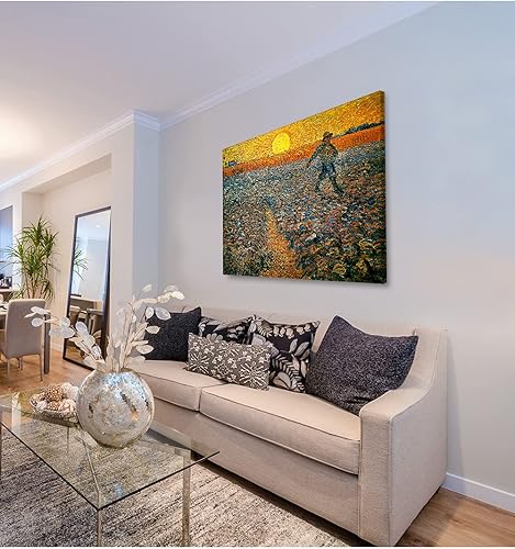 Vista 850 de DECORARTS - Almond Blossom Tree - Vincent Van Gogh Art Reproduction. Giclee Canvas Prints Wall Art for Home Decor 30x24