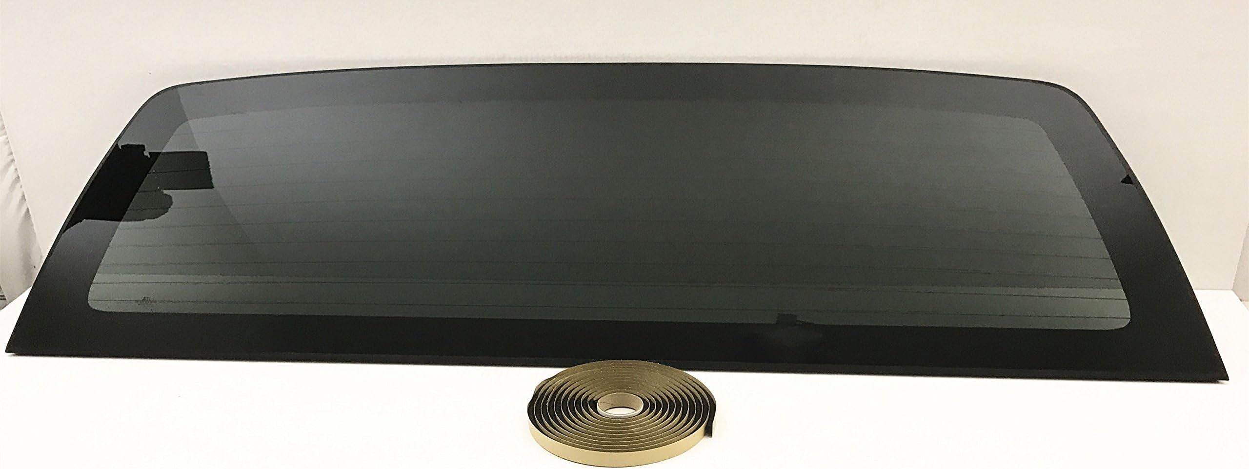 NAGD for 2004-2014 Ford F150 Pickup Stationary Back Window Glass Replacement Heated Dark Tinted ATI