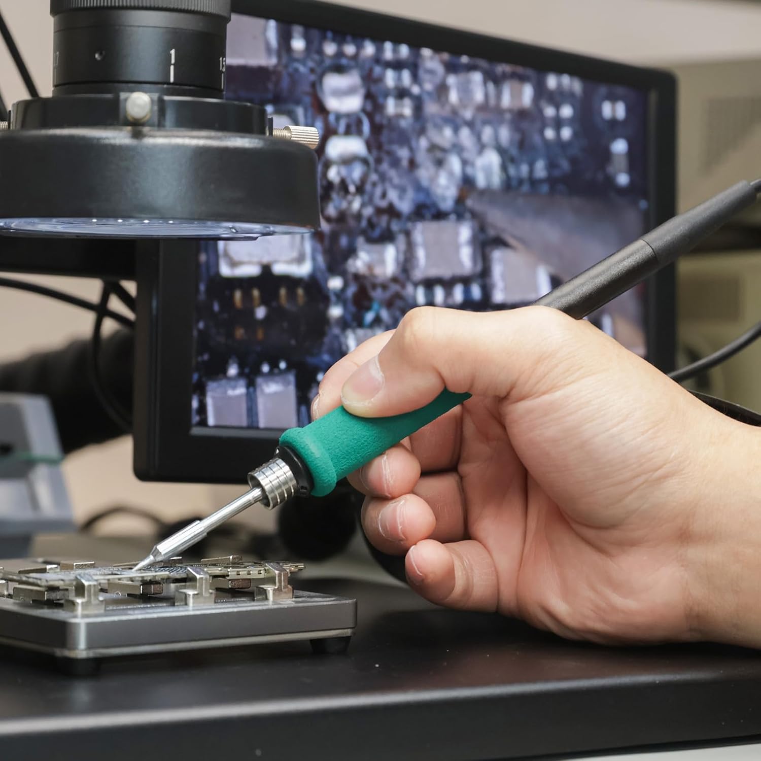 YIHUA 706A Replacement Soldering Iron Handpiece/Handle ONLY for YIHUA 982-III C210-Compatible Precision Soldering Station