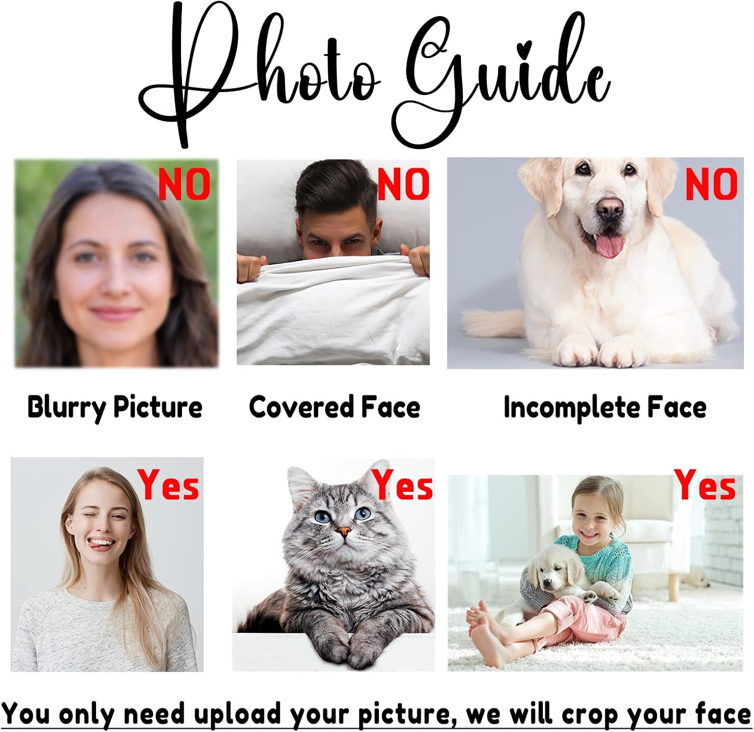 M YESCUSTOM Custom Sweatshirt for Men Personalized Face Ugly Christmas Funny Pullover Shirt Tops Casual Crewneck Sweatshirts - Image 6