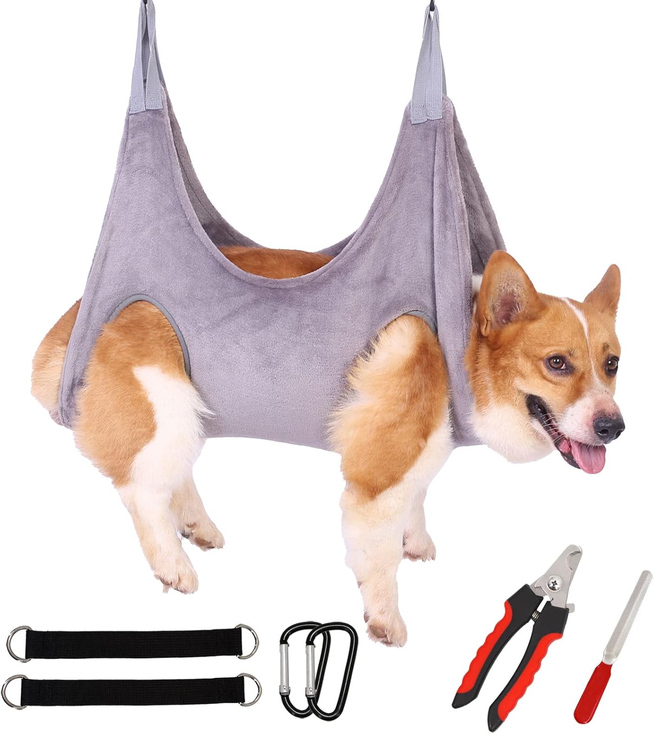 Buy LEVIBASIC Pet Grooming Hammock Harness for Dogs & Cats, Dog