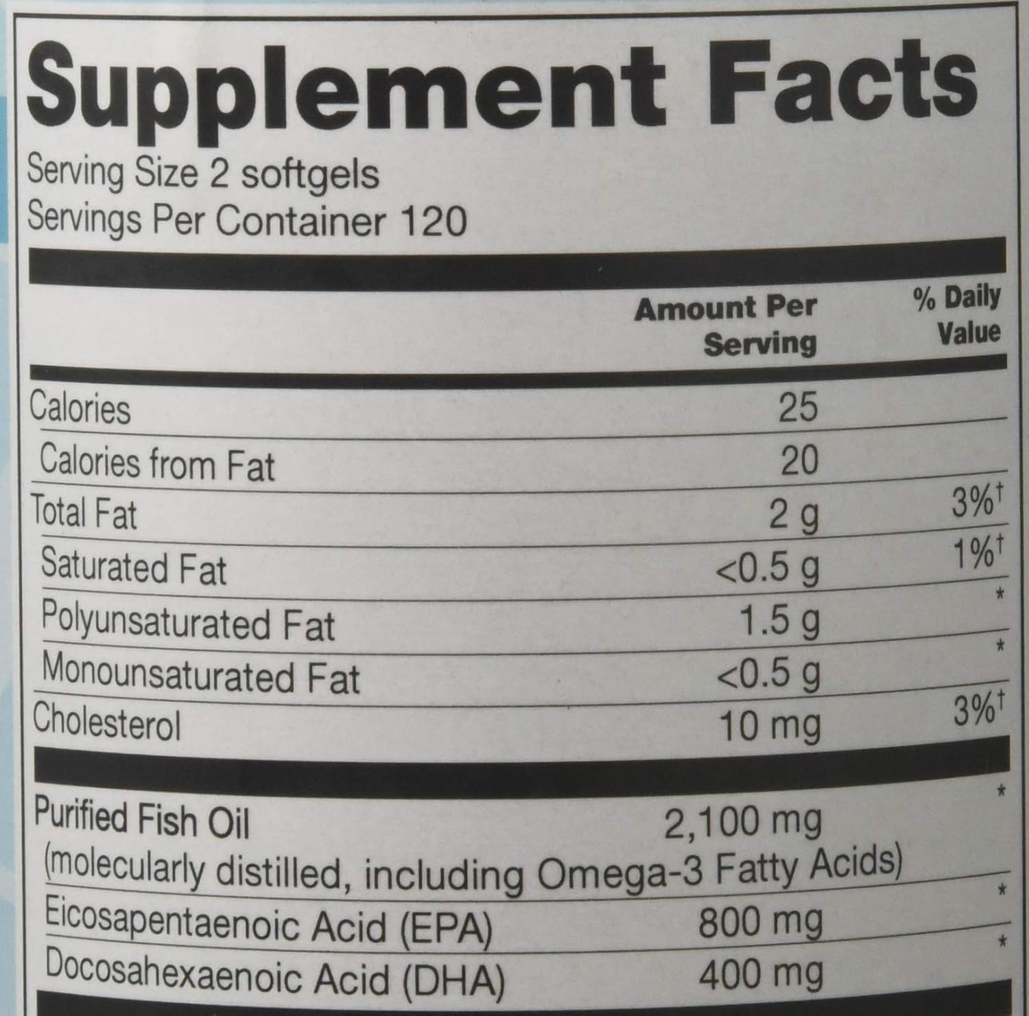 vitacost Mega EFA Mini Gel Omega3EPA y DHA Aceite de Pescado