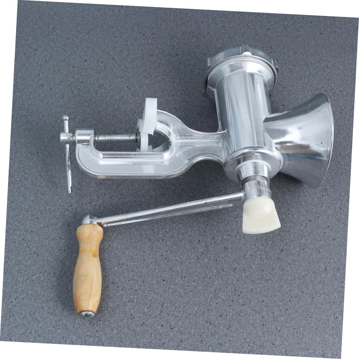 Manual Meat Grinder Hand Crank Meat Mincer Aluminum Alloy Sausage Maker Tool for Home Commercial Use Random Style