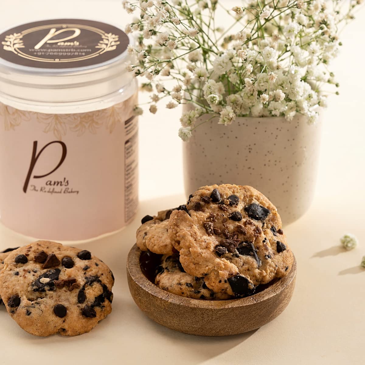 Pam's The Redefined Bakery Delicious Chocochip Cookies 150g Box