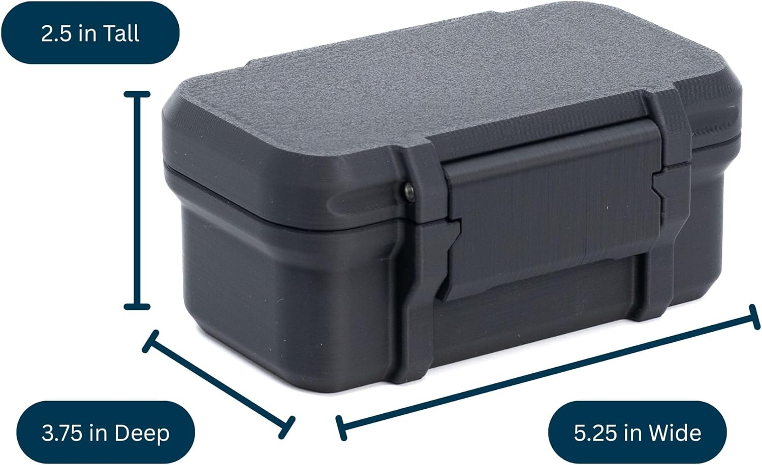 10ml Vial Case for Insulin and Peptide Vials | Holds 8 Vials | Rugged Hard Case Design