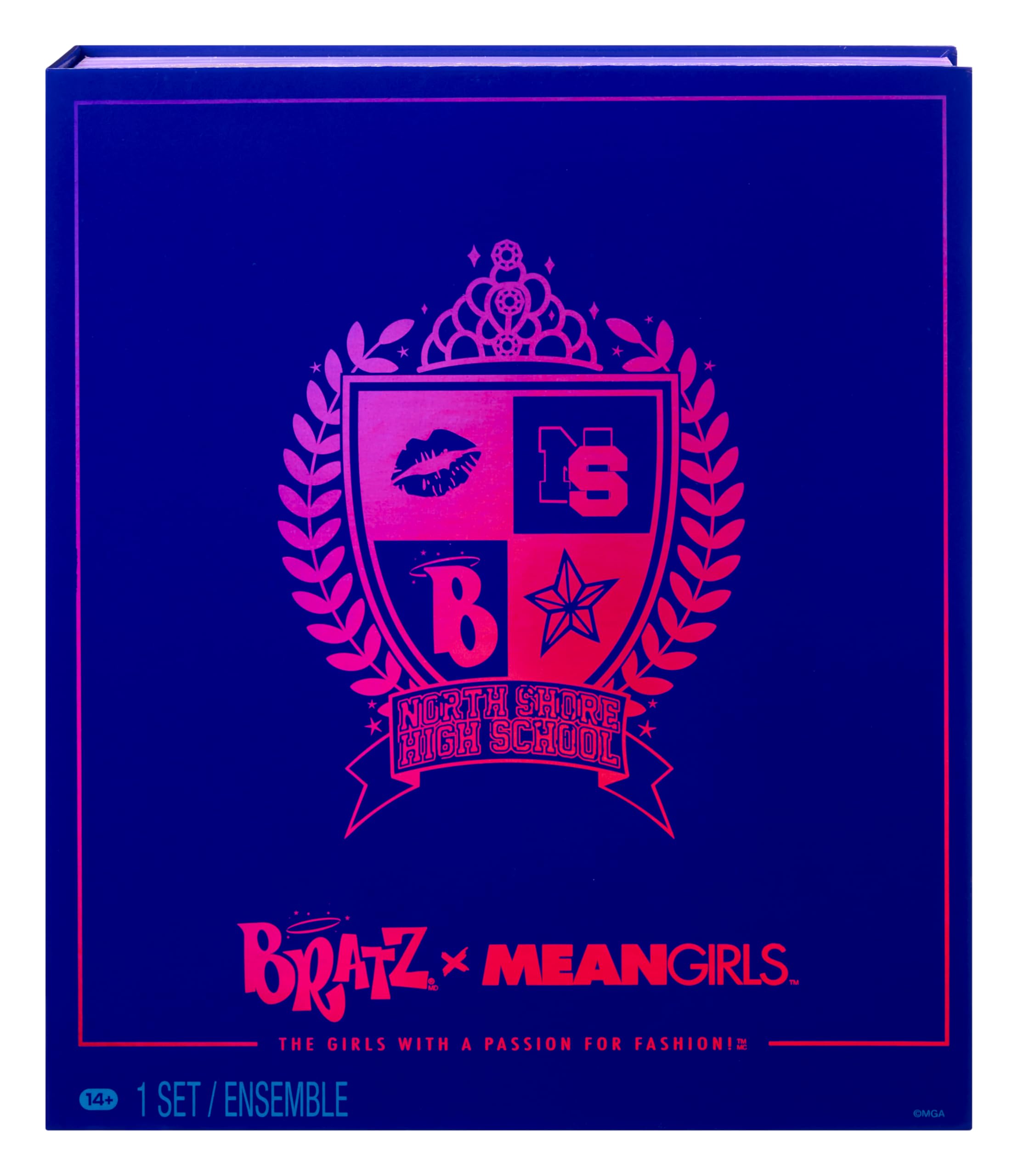 Bratz x Mean Girls Spring Fling Doll Cady - Bambola alla moda da collezione con 2 abiti, giacca Letterman e accessori ispirati al film