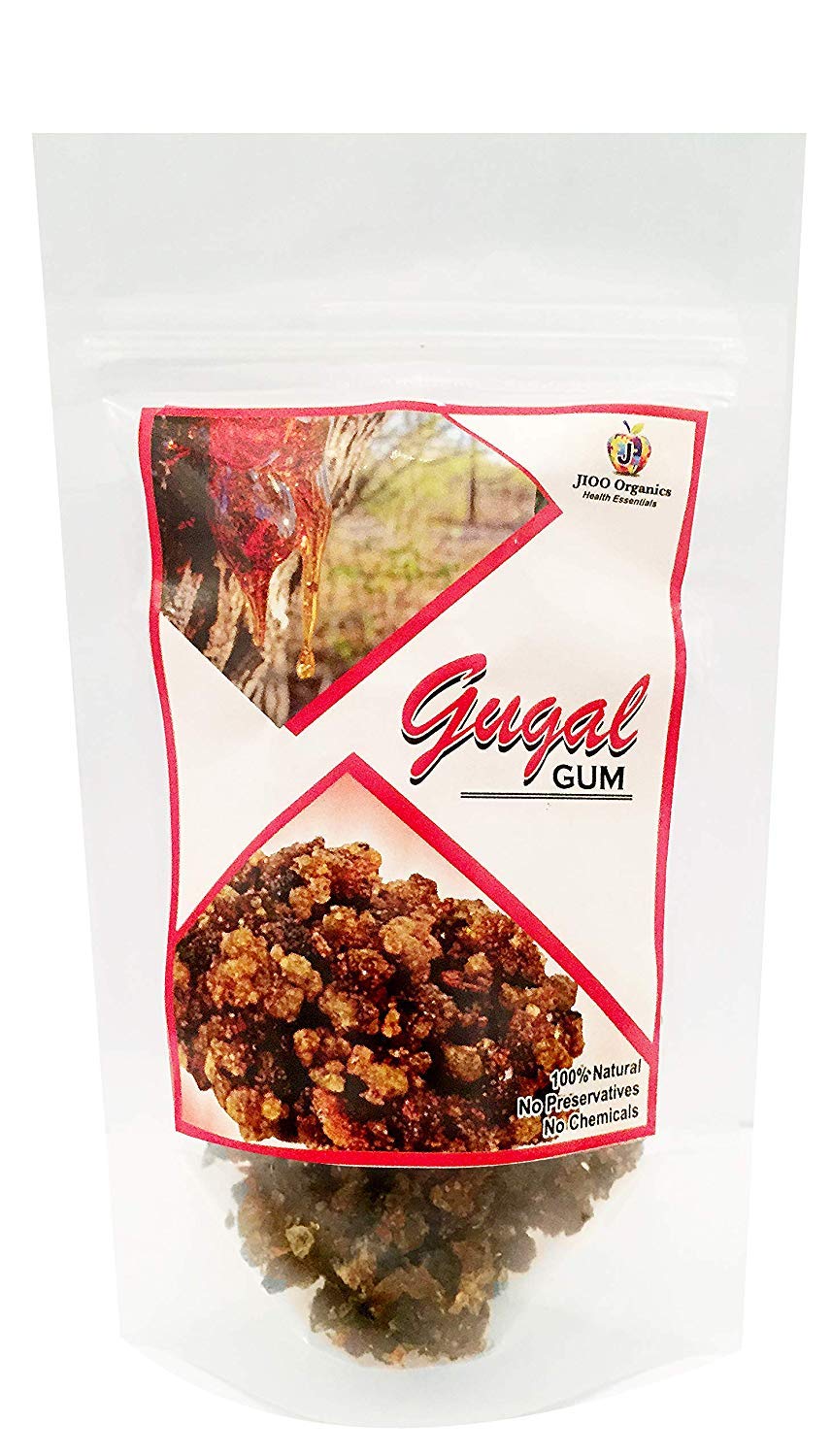 Jioo Organics 100% Natural Premium Guggal Gum | Myrrh Gum - 100g (B07LF5GM9L) Amazon Price History, Amazon Price Tracker