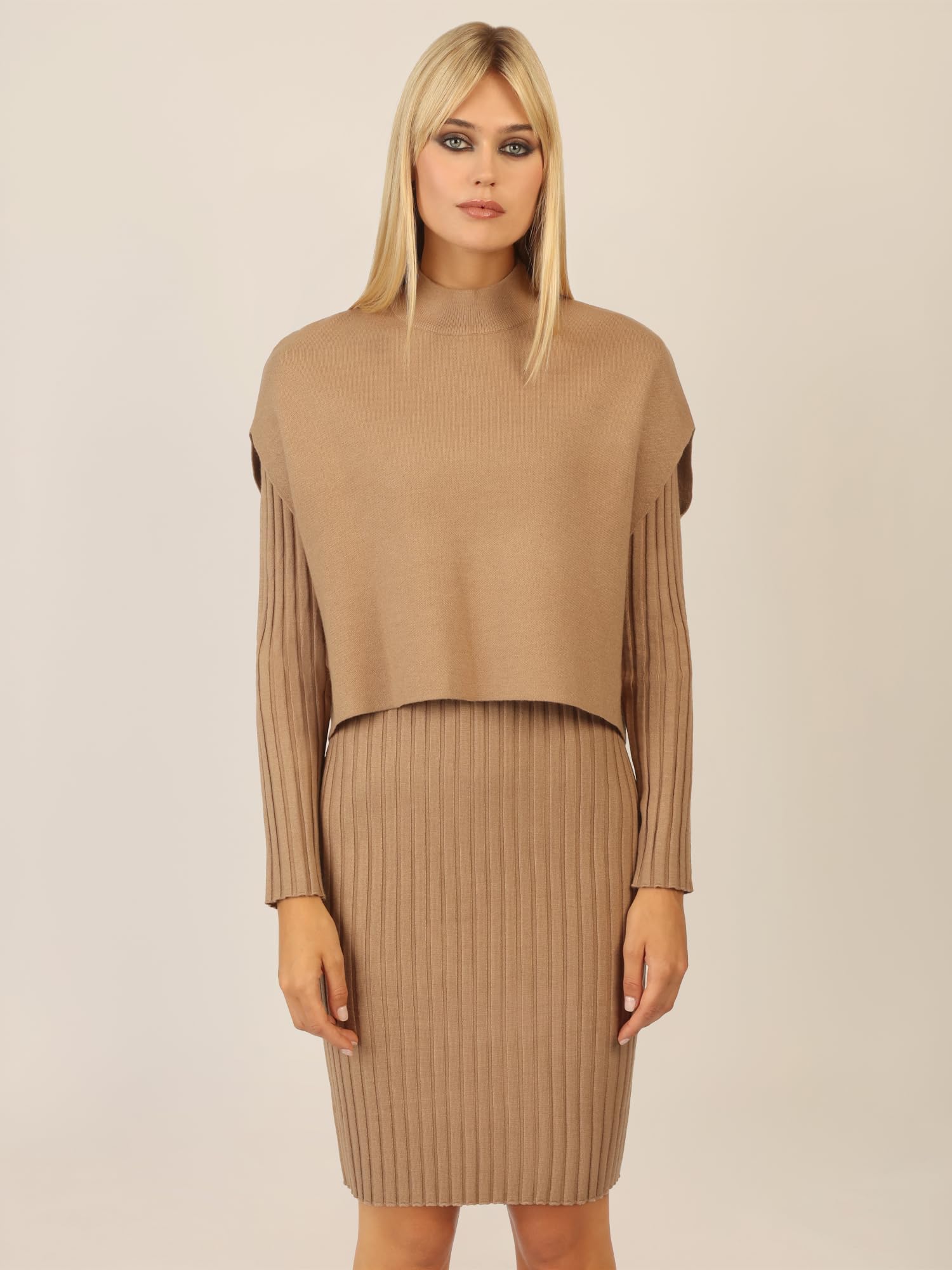 APART Fashion Sukienka Kobiety Strick Set