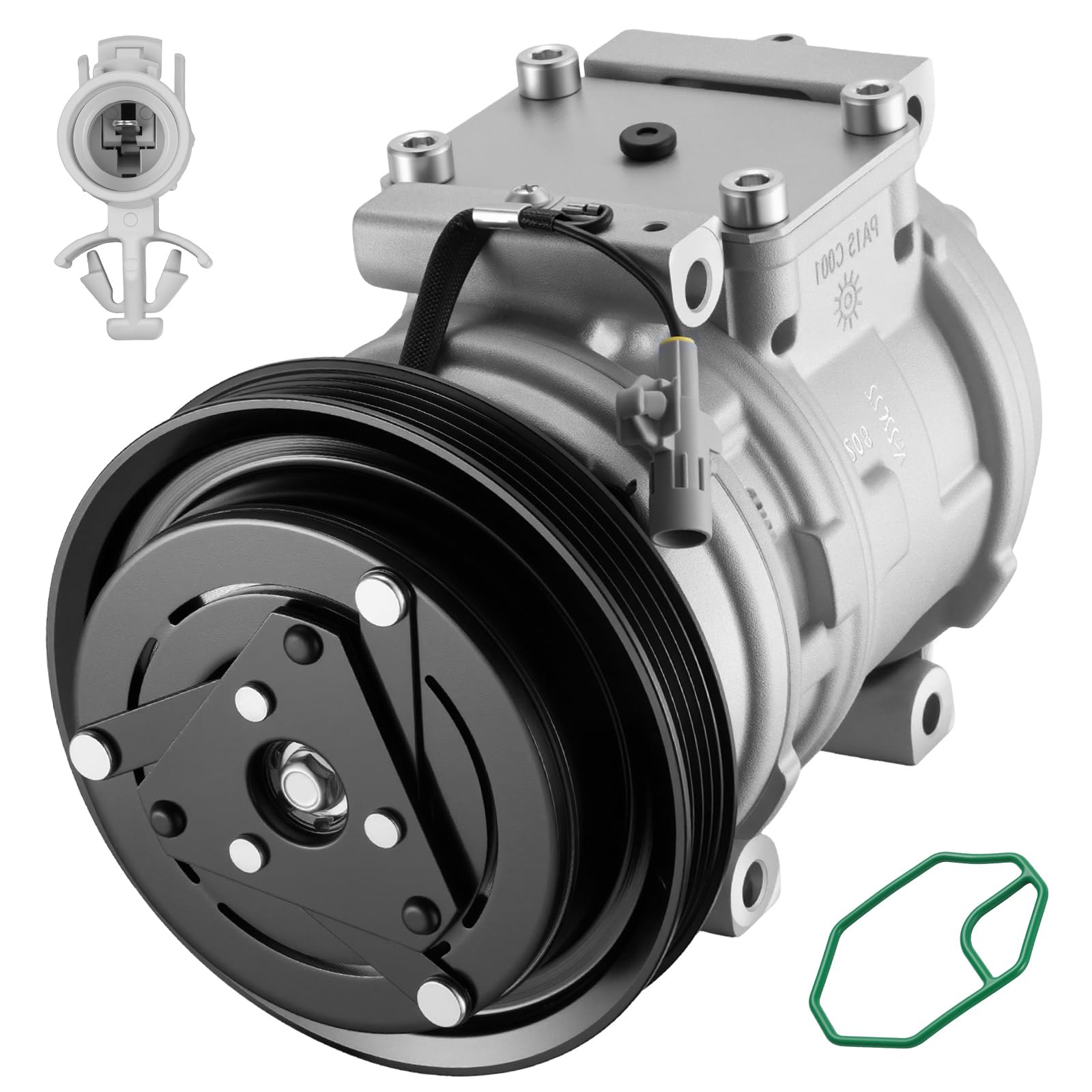 BDFHYK 67324 AC Compressor with Clutch Compatible with Toyota Tacoma