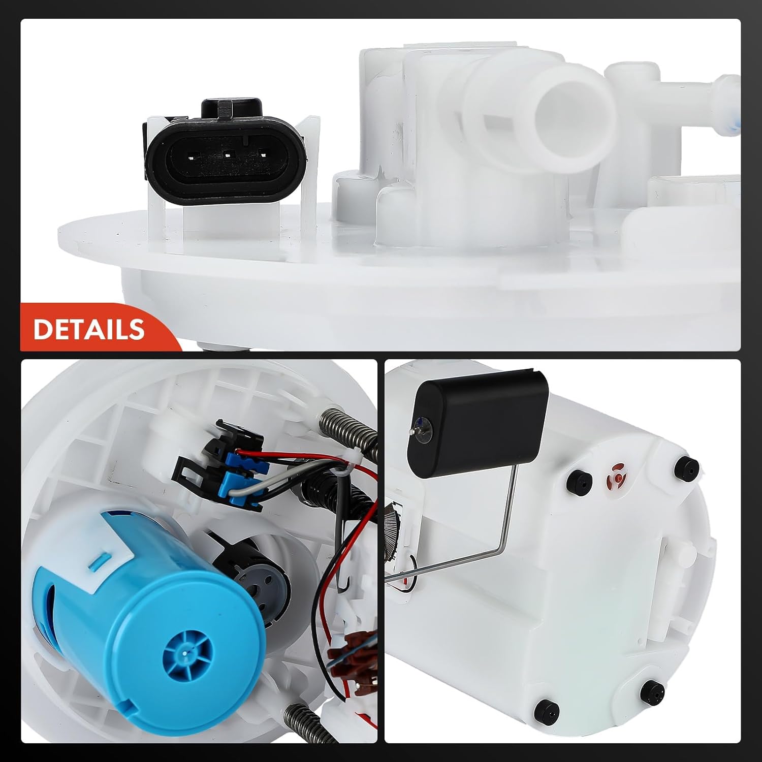 A-Premium Electric Fuel Pump Module Assembly with Pressure Sensor Compatible with Hyundai Elantra 2011 2012 2013 2014 2015 2016, L4 1.8L, Gas, Replaces# 31110-3X500