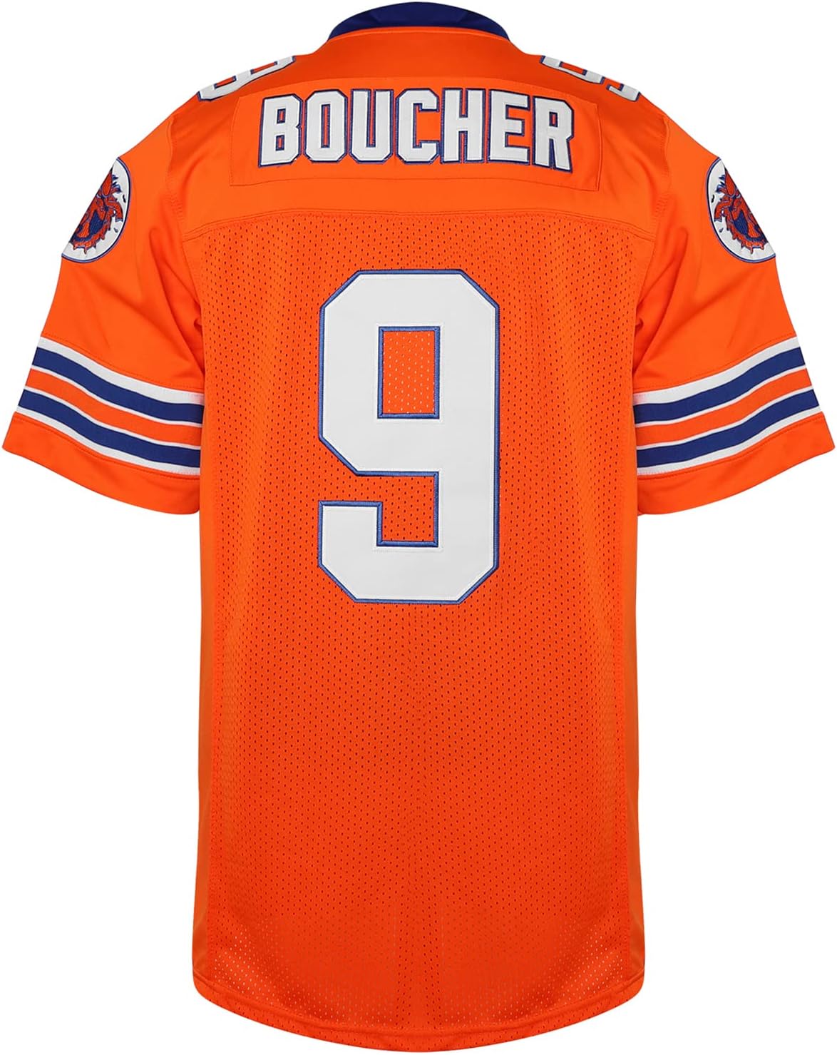 9 Bobby Boucher The Waterboy Adam Sandler Movie Mud Dogs Bourbon Bowl Stitched Football Jersey