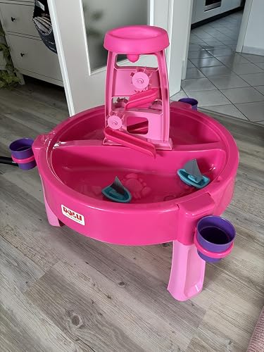 DOLU 3076 4 IN 1 Kinderaktivitätstisch, Kinder Garten Sand- und Wassertisch für Kinder ab 24 Monaten, Kreativitätstisch für die körperliche Entwicklung 65 x 98 x 98 cm DOLU 3076 4 IN 1 Kinderaktivitätstisch, Kinder Garten Sand- und Wassertisch für Kinder ab 24 Monaten, Kreativitätstisch für die körperliche Entwicklung 65 x 98 x 98 cm
