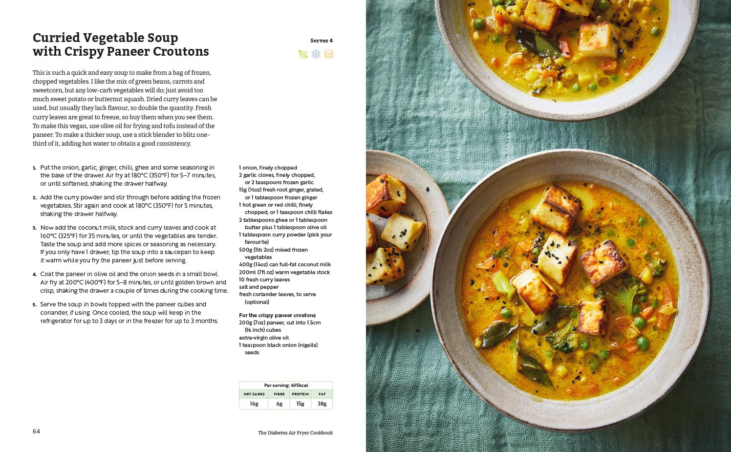 Diabetes Air Fryer Cookbook: Easy, Everyday Recipes to Lose Weight and Beat Type 2 Diabetes image 3