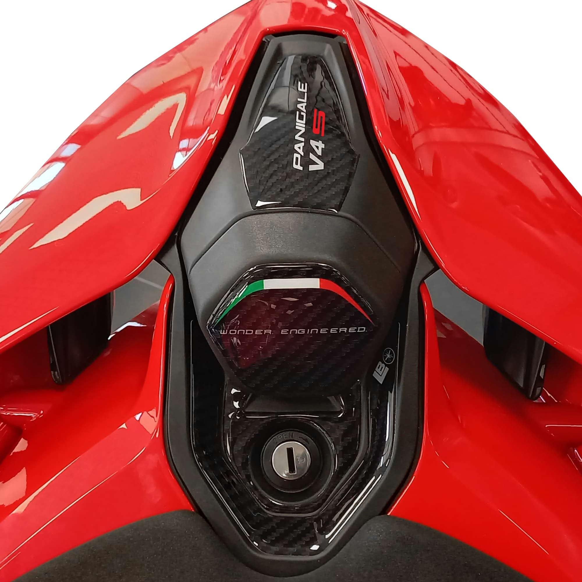 Autocollant 3D Moto protection de queue résine anti-rayures pour Ducati Panigale V4 V4S 2025