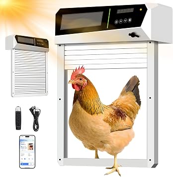 Solar Automatic Chicken Coop Door