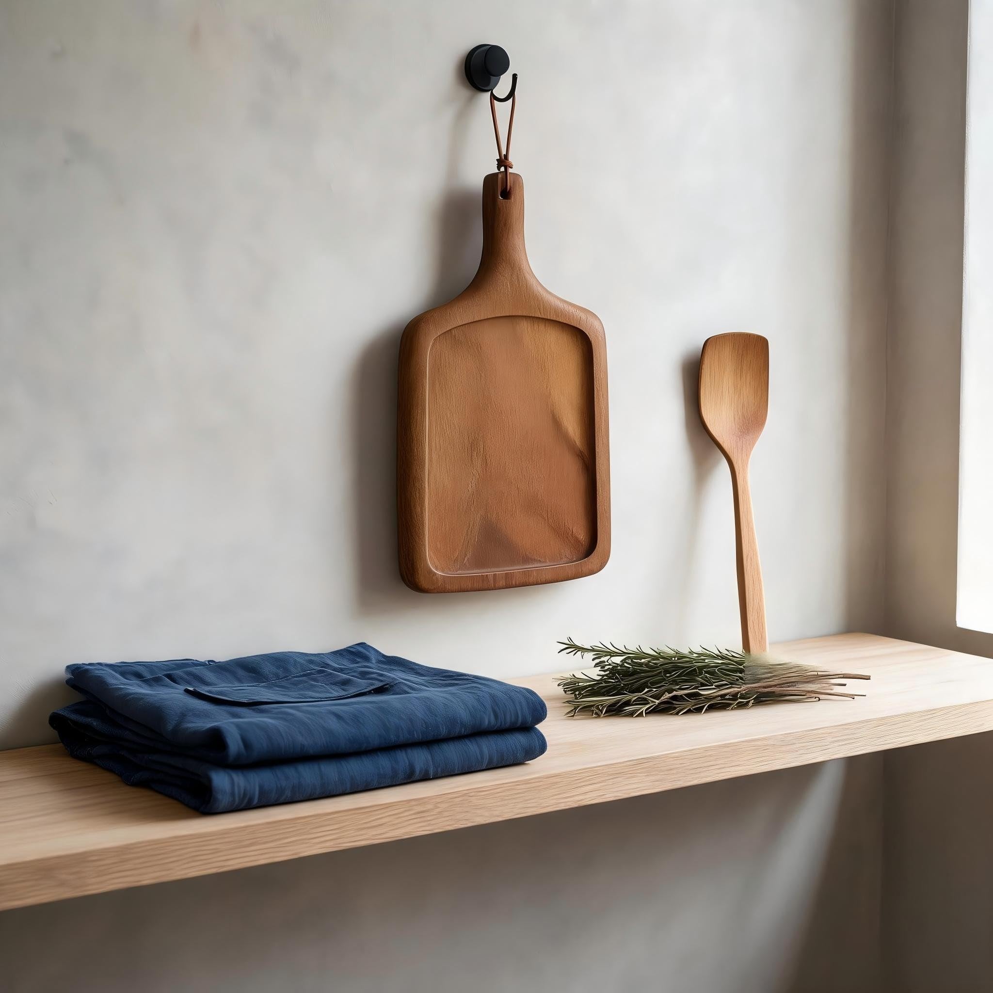 pour plateau de pour service en pour bois Massif Gravé 20x40cm(45*25*2cm)