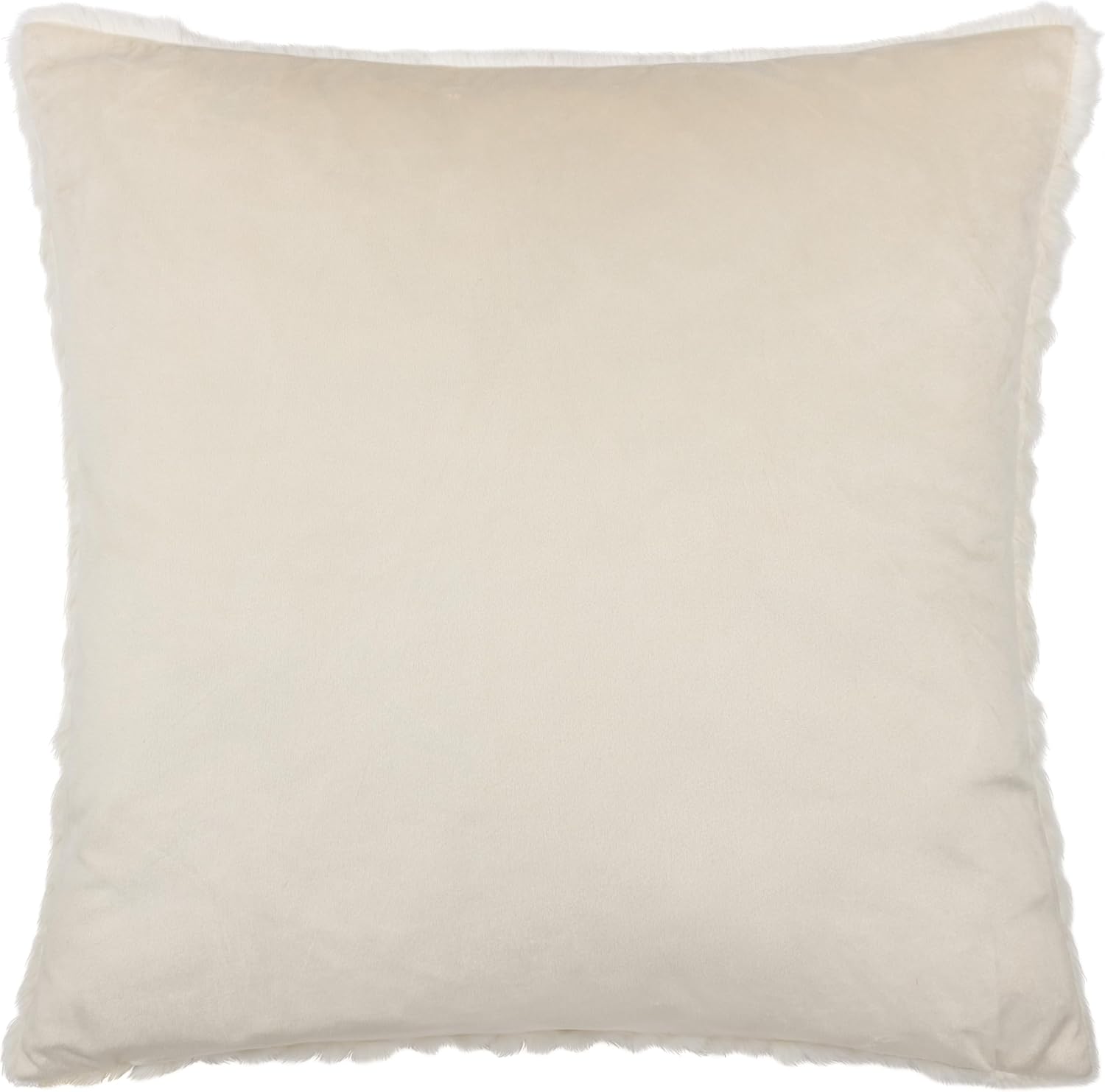 Paoletti Sonnet Cut Faux Fur Cushion Cover