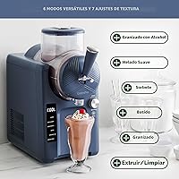 Vista 6 de GreenPan Frost, máquina para hacer helados y máquina para hacer slushies, helado suave, sorbete, margaritas, batidos, yogur helado, sin necesidad