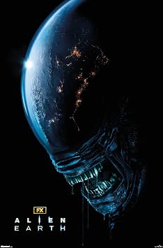 Alien Earth 2025 - XenoDome One Sheet Wall Poster, 34L" x 22.4W", Unframed Version