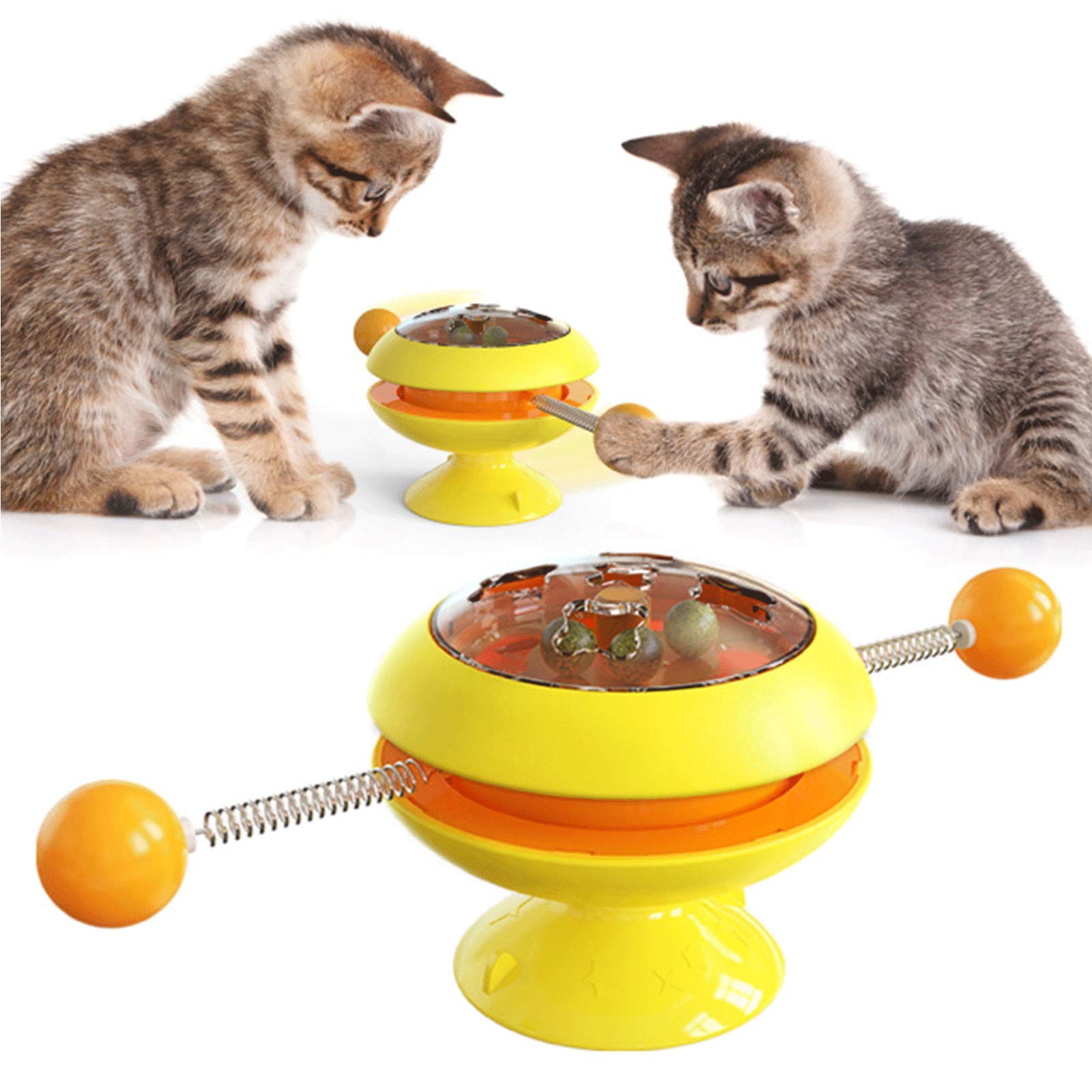 Rotatif food ball trop plein nourriture chat et puzzle ludique pour grand chien