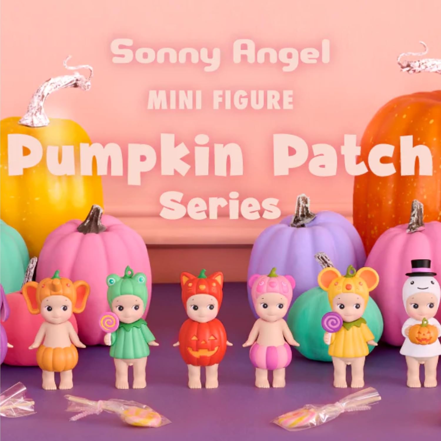 Sonny Angel Pumpkin Patch Series - 1 Sealed Blind Box - Original Limited Edition Mini Figure - One Assorted - No Choice Available