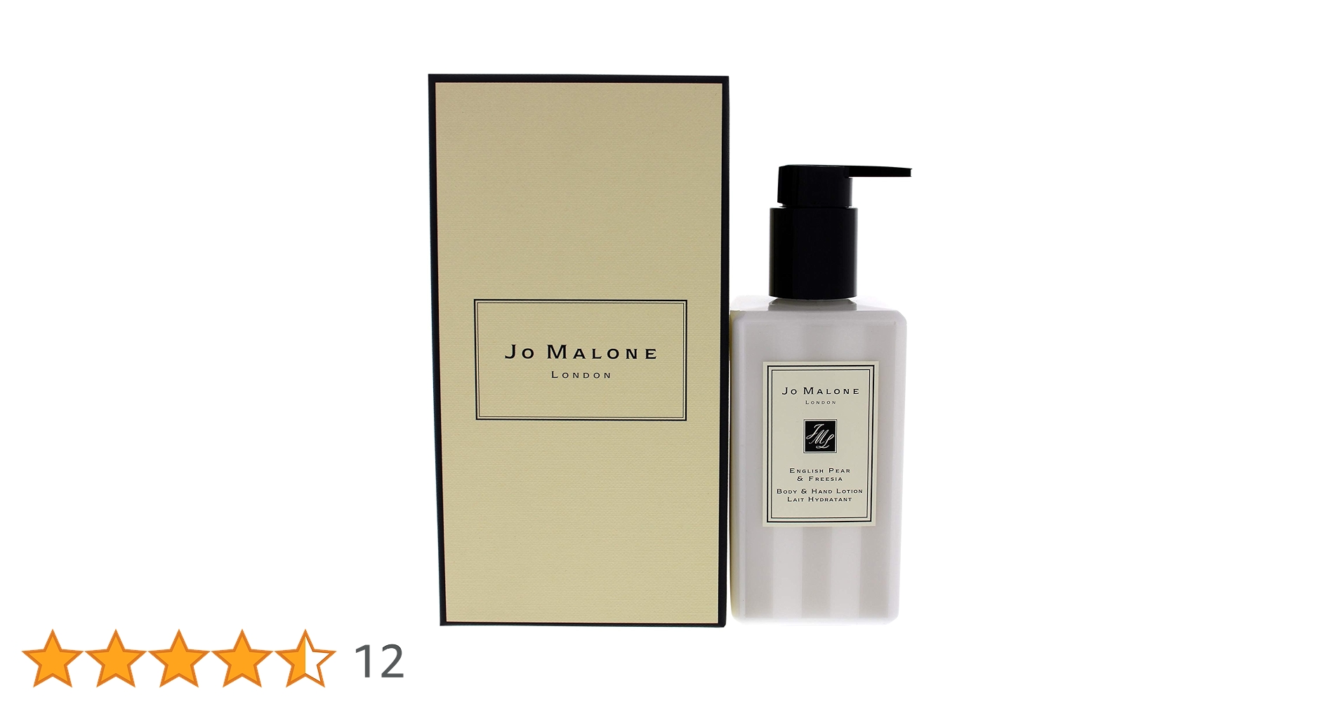 Jo Malone ハンド&ボディークリームポンプ式 ライム バジル & マンダリン ボディ & ハンド ウォッシュ