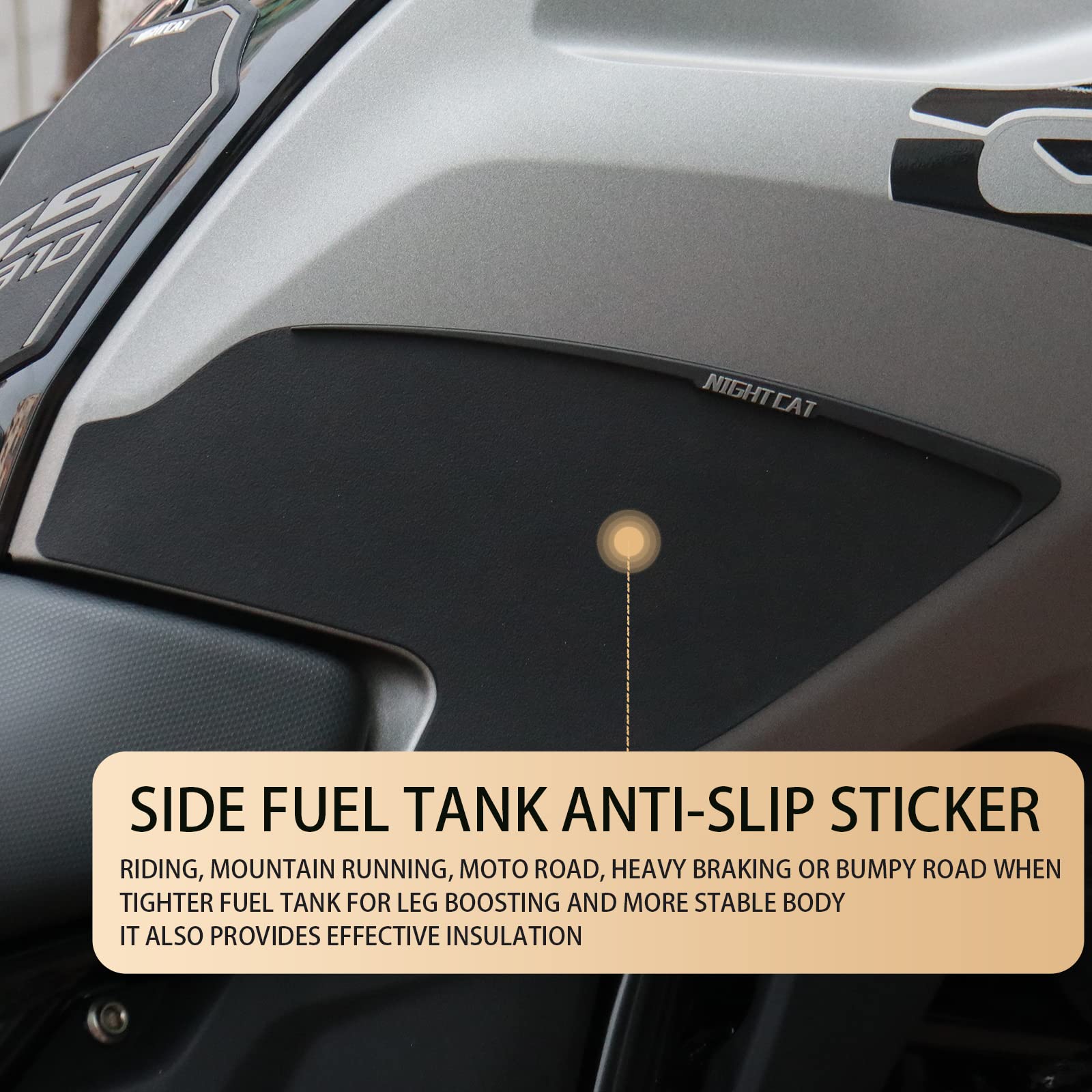3M Frosted Motorrad Zubehör Aufkleber Für B&M Produktbild-Vorschau 10
