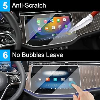 TTCR-II Compatible with 2024 2025 2026 Mercedes E Class Screen Protector