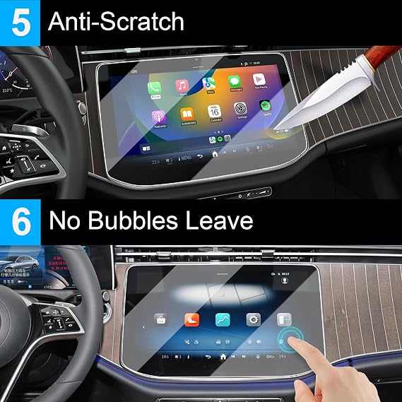 TTCR-II Compatible with 2024 2025 2026 Mercedes E Class Screen Protector