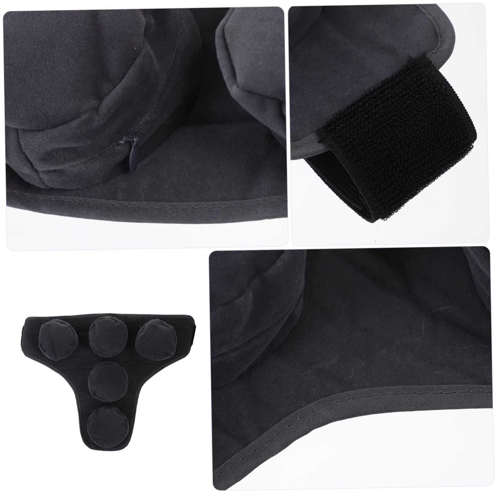 SEWOART Moxibustion Cover Moxibustion Acupuncture Moxa Holder Moxibustion Treatment Moxa Treatment Moxa Acupuncture Smokeless Moxibustion Bag Acupuncture Bag Health Care Products Black