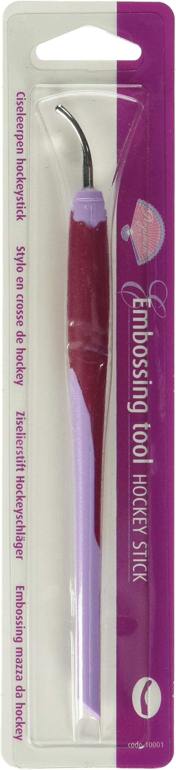 Pergamano PrincipeBRN Embossing Tool, Hockey Stick
