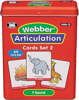 Super Duper Publications | Articulation F Sound Fun Deck | Vocabulary and Language Development Flash Cards | Educational Learning Materials for Children