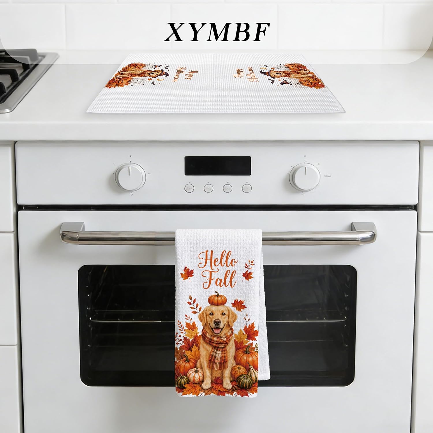 Golden Retriever Gifts Kitchen Hand Towels 16x24 Inch Set of 2