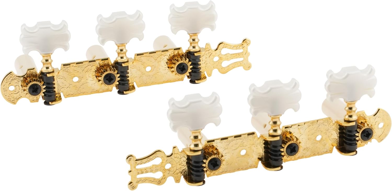 Ping P2623 Gold Lyra Plate Classic Machine Heads. Gold Worm Gear
