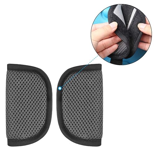 Miniatura 2 de Accmor Correas de asiento de automóvil para bebés y niños, fundas suaves para correas de asiento de automóvil, fundas de cinturón de seguridad para