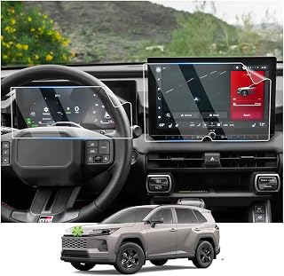 Ruiya Screen Protector for Toyota RAV4 (Limited/XSE) 12.9" & 12.3" Dashboard Touchscreen for 2026 Toyota RAV4 6th Gen Accessories Nano Films Compatible with 2026 Toyota RAV4 (Limited/XLE)(4 Packs)