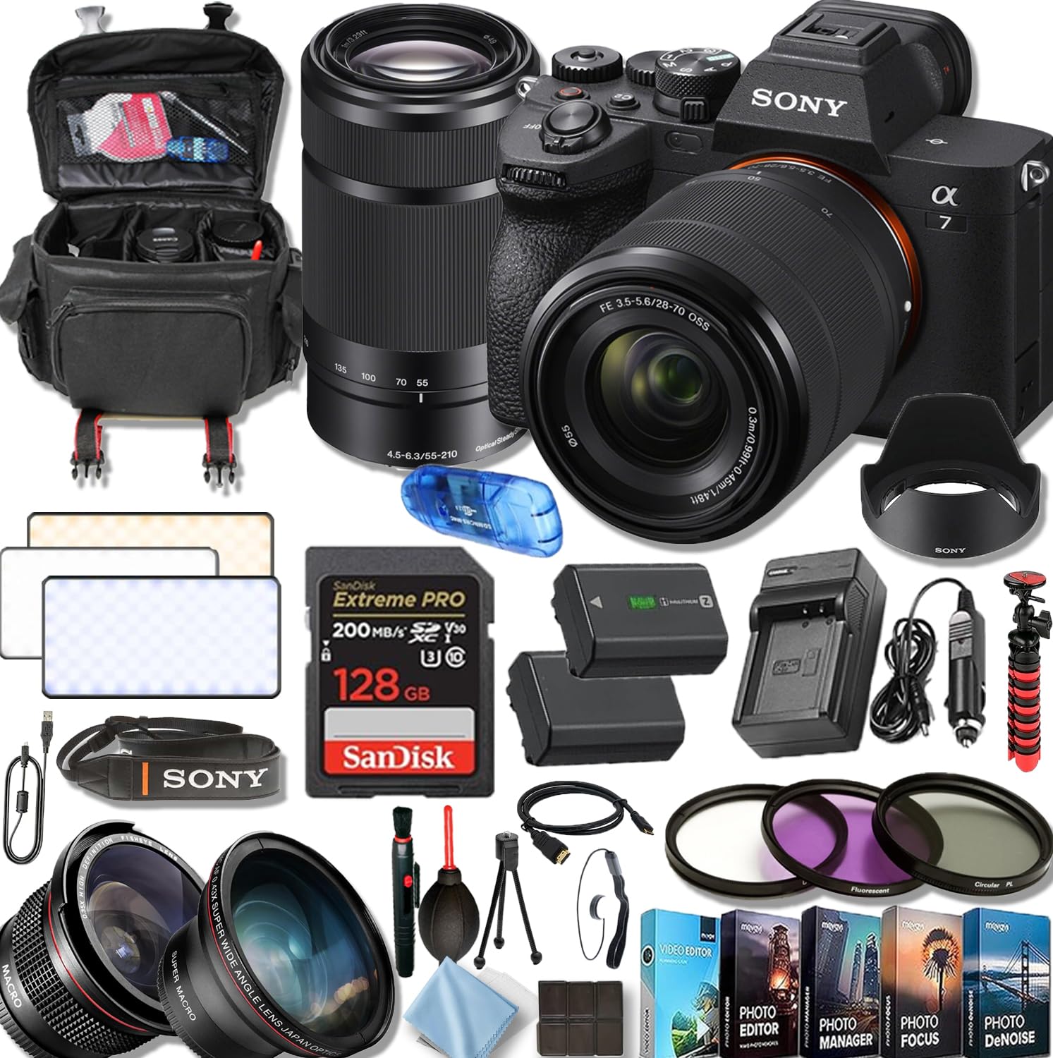 Amazon.com : Sony a7 IV Mirrorless Camera with Sony FE 28-70mm f