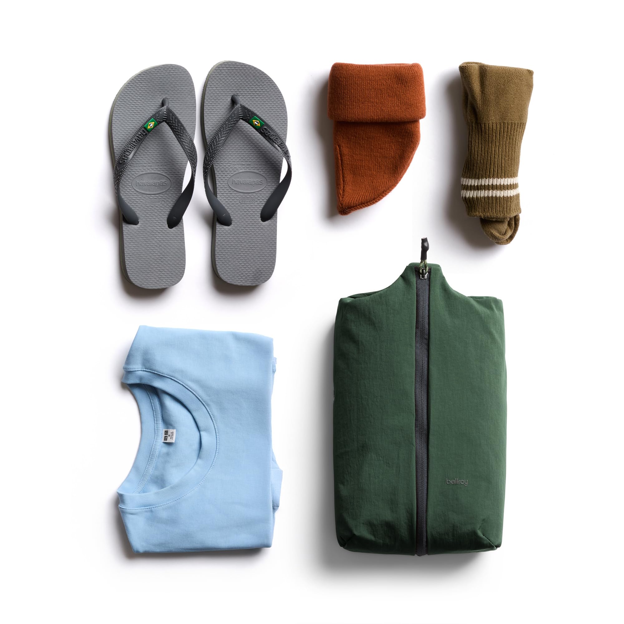 Bellroy Lite Packing Caddy 8 L (contenitore da viaggio per organizzazione, soluzione di archiviazione con cerniera per viaggi vicino o lontano) - Spruce
