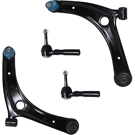 Amazon Com Detroit Axle Front Lower Control Arms W Ball Joints Outer Tie Rod Ends Replacement For 2007 2012 Dodge Caliber 2007 2014 Jeep Compass 2007 2014 Jeep Patriot 4pc Set Automotive