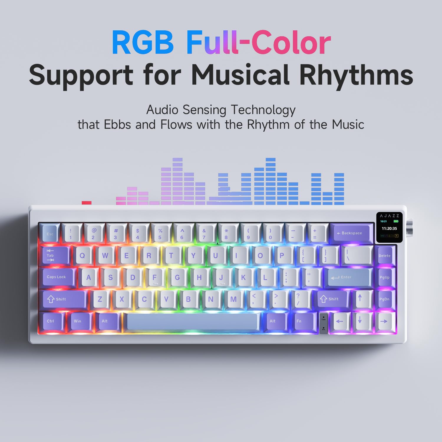 Amazon.com: AJAZZ AK650 65% Layout Hot Swappable Gaming Mechanical