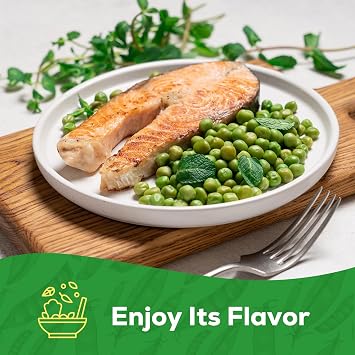 Sugar Snap Pea Seeds for Planting - Heirloom, Open Pollinated - Sweet & Crunchy Edible Pods for Fresh Eating - Easy Grow Vertical Vine for Containers, Trellis & Home Garden