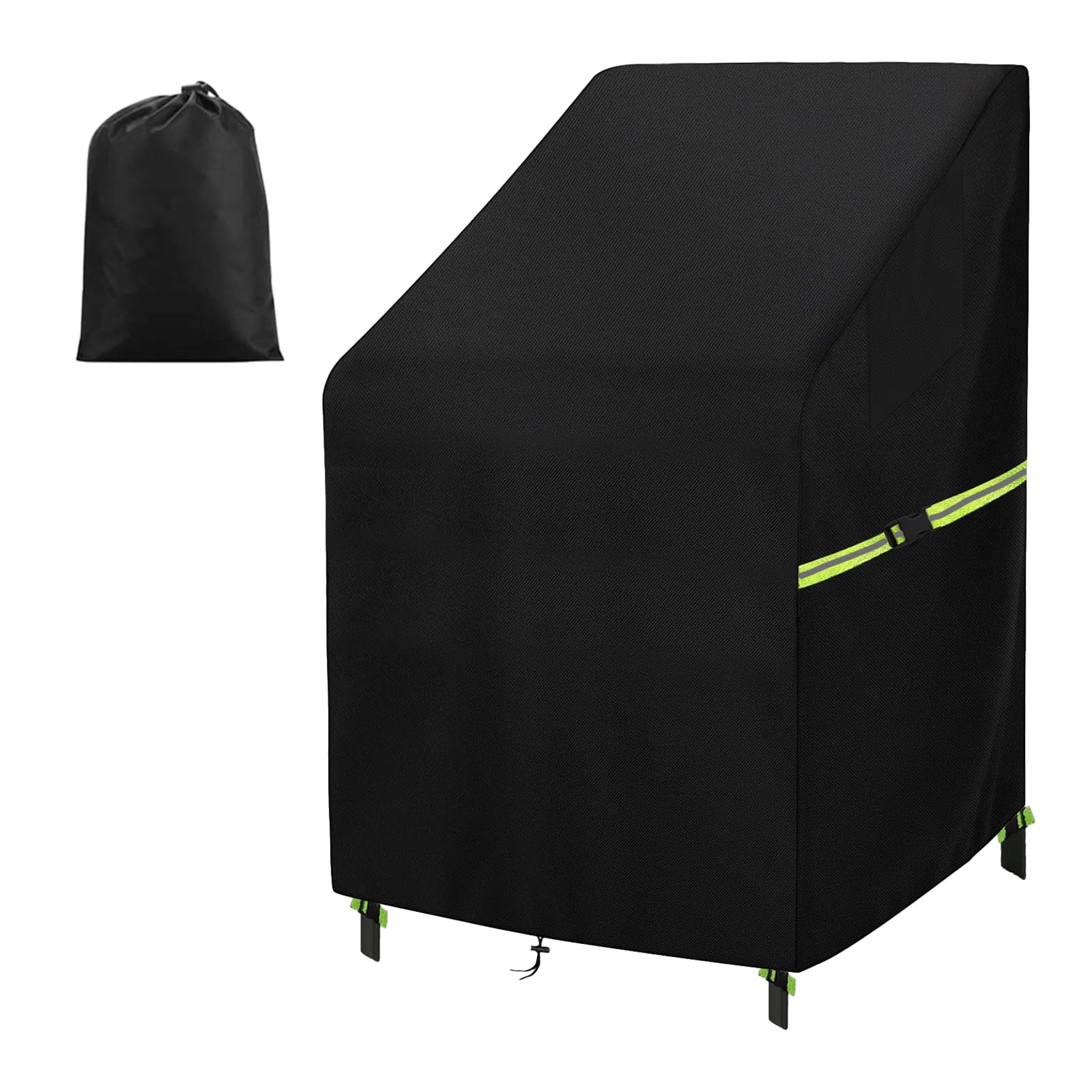 Housse pour chaises de jardin anti-UV et imperméable en Oxford 600D