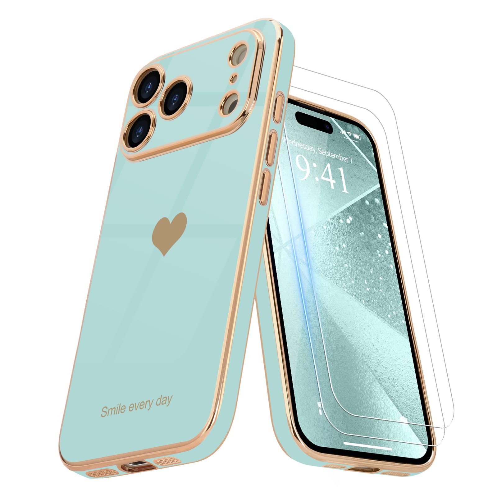 Amazon.com: Teageo for iPhone 17 Pro Max Case with Screen