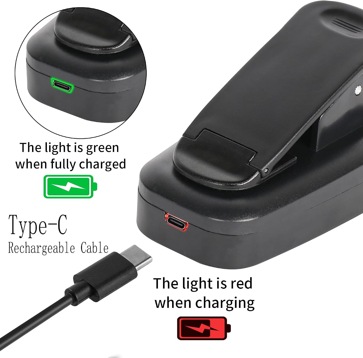 Vekkia Rechargeable Book Light - 3 Pack view 3