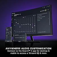 Vista 7 de Turtle Beach Stealth 600 - Auriculares inalámbricos multiplataforma amplificados para juegos para PC, PS5, PS4 y móvil, Bluetooth, batería de 80