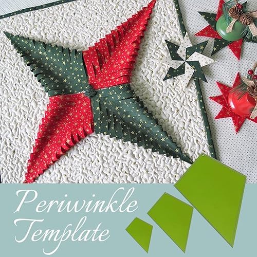 Miniatura 3 de Plantilla de acolchado de bígaro, plantillas de retazos, plantillas de colcha, herramienta de estilo de colcha, herramienta de bricolaje para