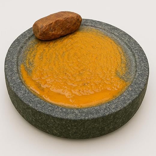 Anjalam Traders Turmeric Grinding Stone 13cm