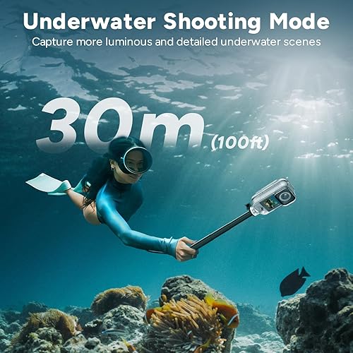 Miniatura 7 de SJCAM C300 4K30fps Cámara de acción 3800mAh Batería Cámara deportiva con pantalla táctil 8xZoom 96ft Cámara submarina Accesorios Kit para