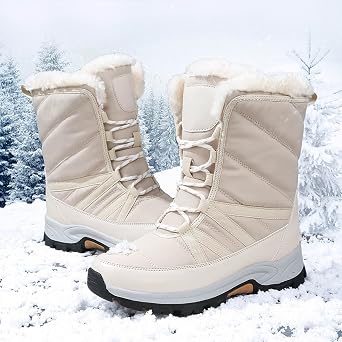 Amazon.com: Botas de nieve de invierno para hombre, forradas de felpa, de  algodón cálido, con cordones, antideslizantes, impermeables, botas  deportivas a media pantorrilla : Ropa, Zapatos y Joyería