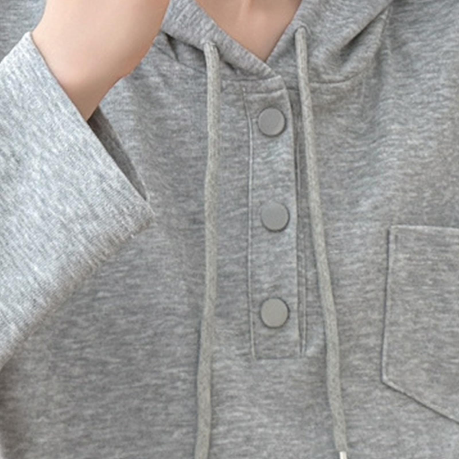 Camisa de maternidad informal con capucha para primavera con diseño resistente al viento, transpirable, mezcla de algodón y poliéster, sudadera cómoda con capucha para embarazo